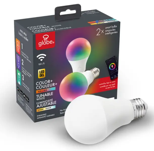 globe GB34919 Smart Bulb with Wifi and BLE Function 4