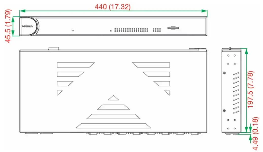MOXA MGate MB3660 Series Modbus TCP Gateways