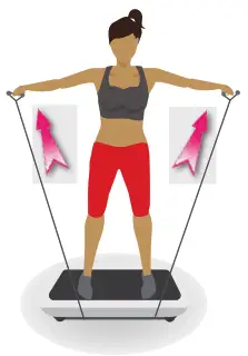 Serenelife Standing Vibration Fitness Machine User - Symbl-21