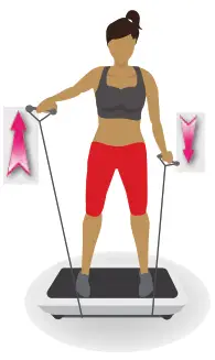 Serenelife Standing Vibration Fitness Machine User - Symbl-22