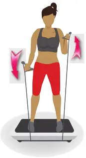 Serenelife Standing Vibration Fitness Machine User - Symbl-24