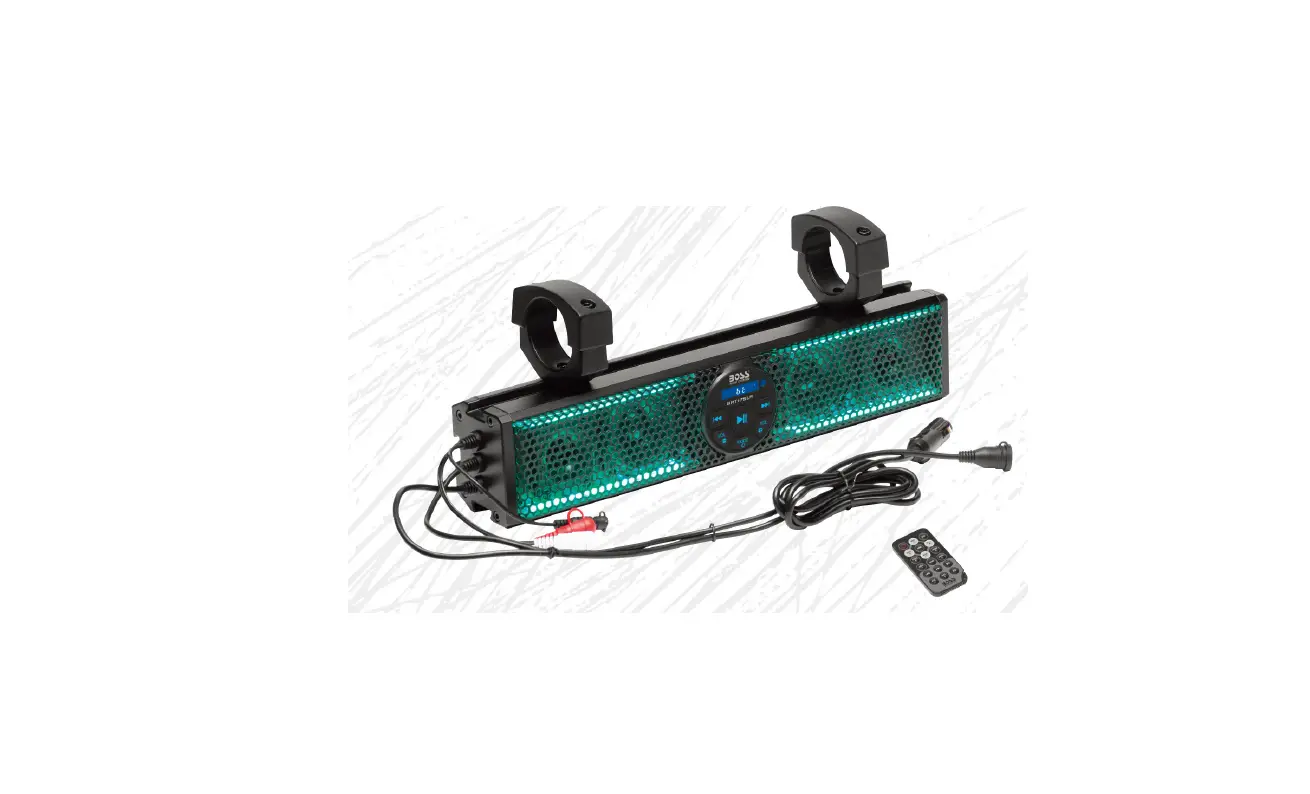 Boss Audio Brt17slr Bluetooth 17 Inch Amplified Sound Bar User Manual