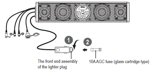 BOSS-AUDIO-BRT17SLR-Bluetooth-17-Inch-Amplified-Sound Bar- fig 10