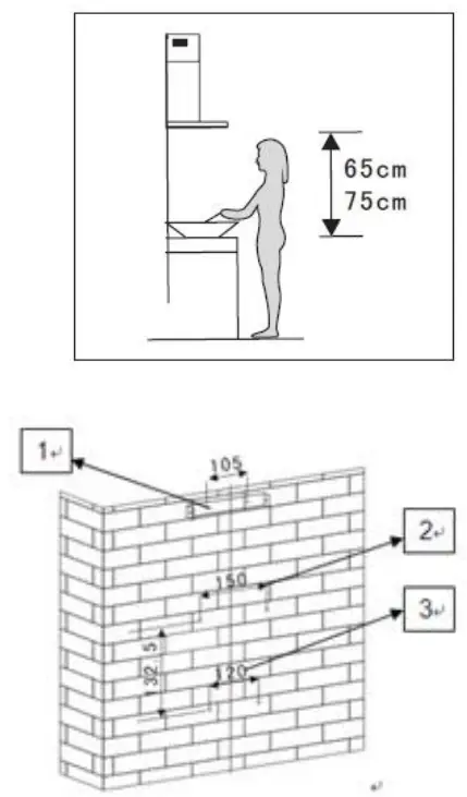 electriQ eiQCURV60 90 Cooker Hood User Manual - Before installation