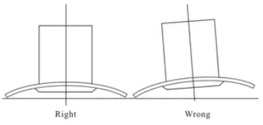 electriQ eiQCURV60 90 Cooker Hood User Manual - EXHAUST INSTALLATION