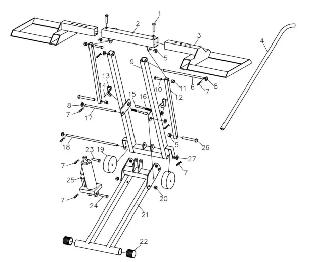 COSTWAY-Hydraulic-Lawn Mower -Lift-Jack-for-Tractors-Mowers-Capacity-1