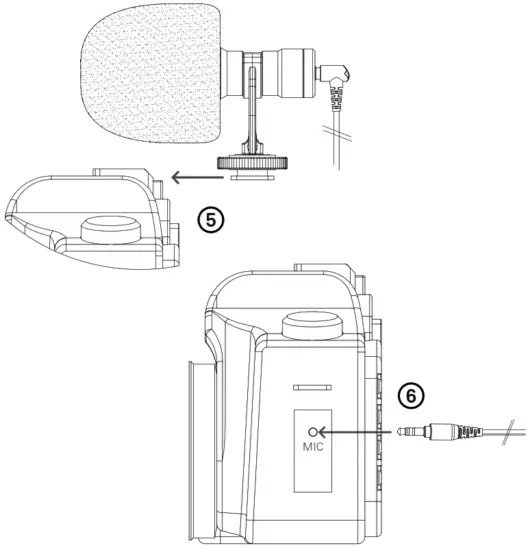 PADCASTER MECH QSG Mini Mic Electret Condenser - Fig 1