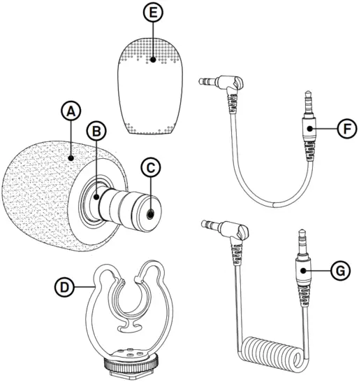 PADCASTER MECH QSG Mini Mic Electret Condenser - Fig 2