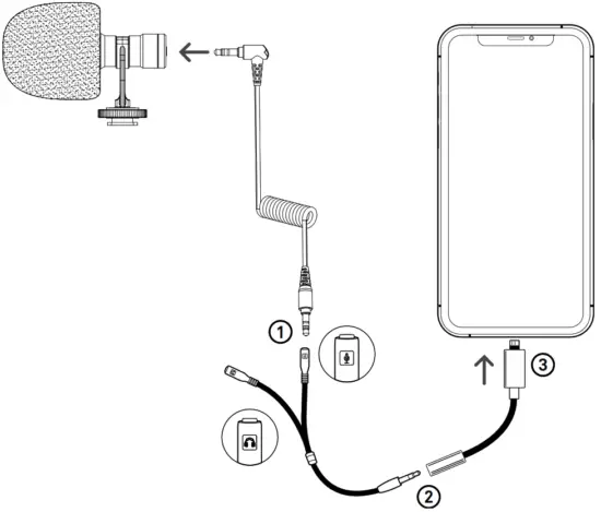 PADCASTER MECH QSG Mini Mic Electret Condenser - Fig
