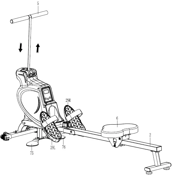 SUNNY-Health-Fitness-SF-RW5935-Dualrower-Rowing-Machine-fig-14