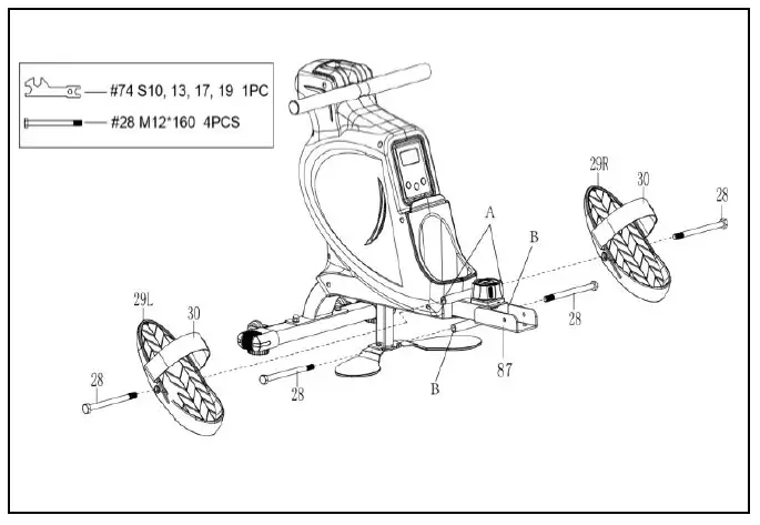 SUNNY-Health-Fitness-SF-RW5935-Dualrower-Rowing-Machine-fig-5