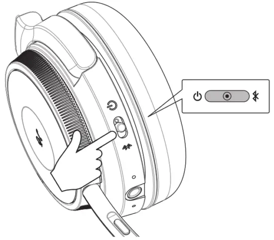 J BURROWS JB19BF18 Wireless Pro Headphones with Boom Mic