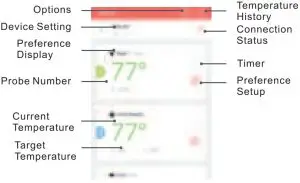 Enjoy your barbecue time interface