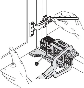 Kreg KHI-CDIJ Cabinet Door Mounting Jig 10
