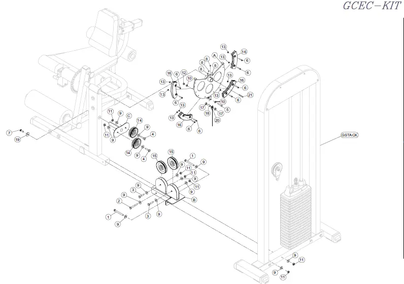 GCEC - KIT Exploded View