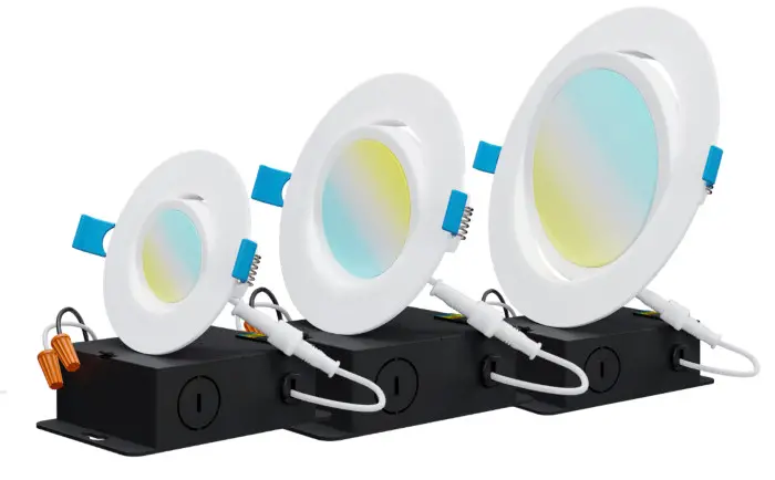 SUNCO Selectable Gimbal Slim LED Lights