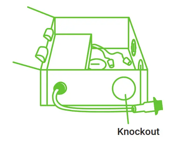 SUNCO Selectable Gimbal Slim LED Lightselectrical wire