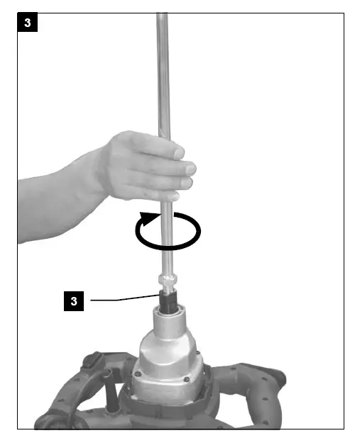 scheppach PM1200 1200W Electric Paddle Mixer FIG 3