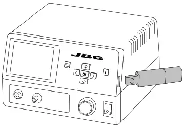 JBC JNAU Series JNAU-9A High-Precision Hot Air Control Unit - Packing List4