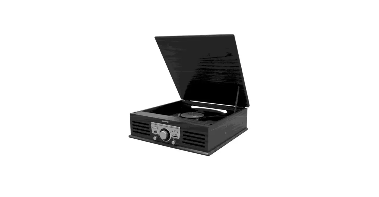 Hyundai Turntable Player With Stereo Radio Rt190 Syrup And Usb/sd Encoding Instruction Manual