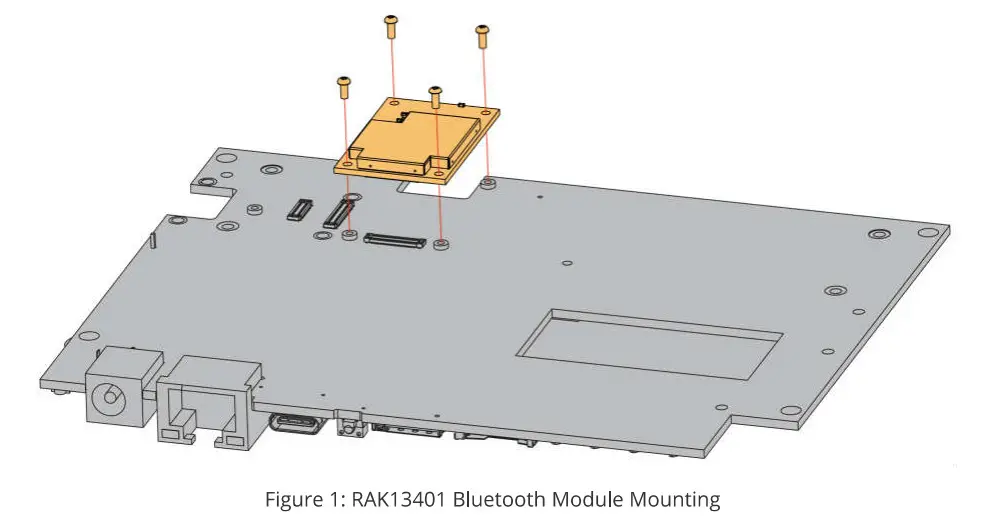 Shenzhen Rakwireless Technology RAK13401 Bluetooth Module Datasheet - Figure 1