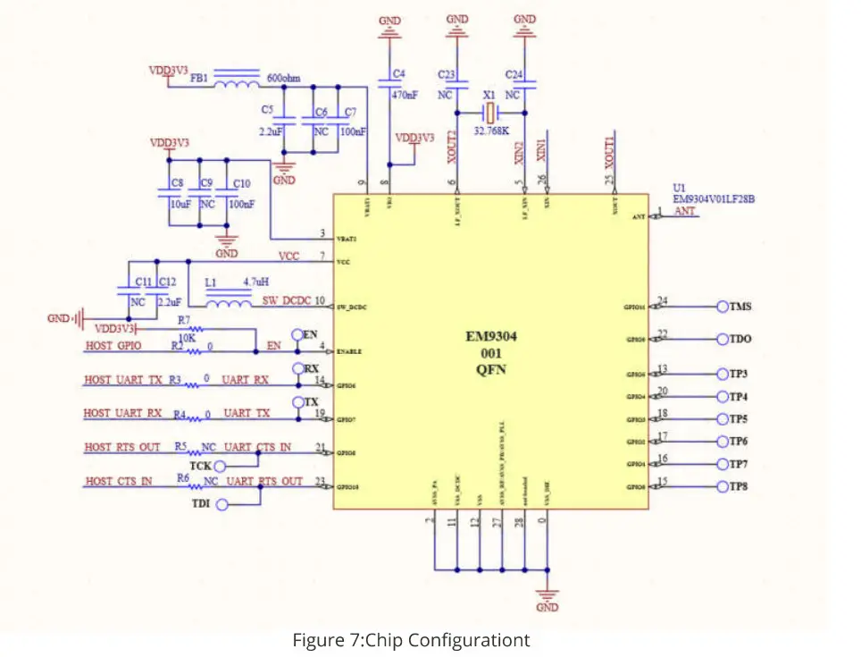 Shenzhen Rakwireless Technology RAK13401 Bluetooth Module Datasheet - Figure 7