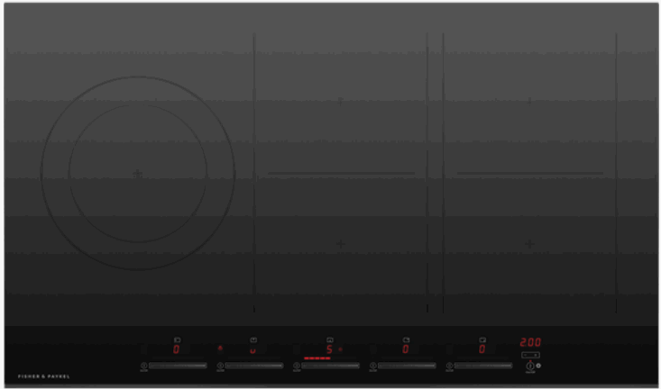 FISHER PAYKEL CI365DTB4 36 Inch Induction Cooktop -[
