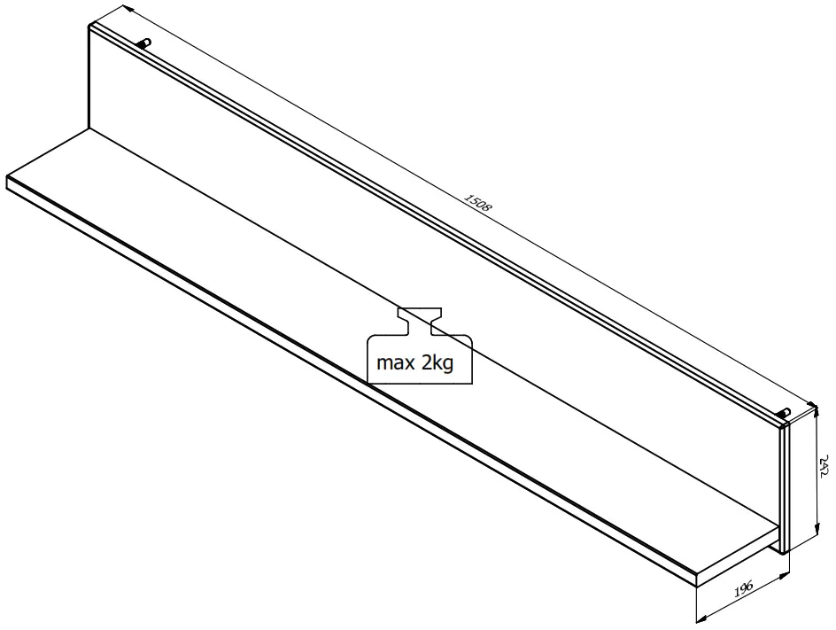DEDEMAN Lisabon ZP Shelf