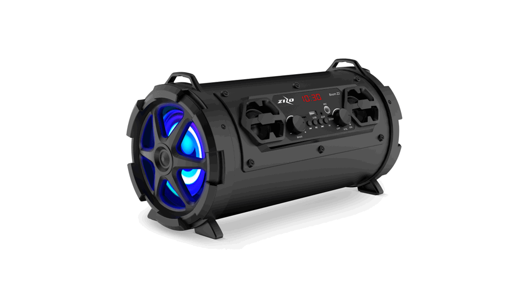 Zizo Boom Z10 Portable Led Bluetooth Tws Speakers User Guide