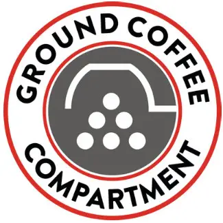 GAGGIA Espresso machine - Ground coffee compartment