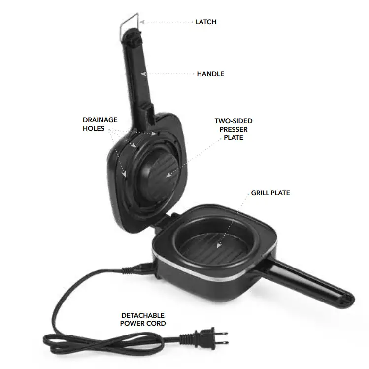 PowerXL HRG 1105 Burger Express Grill - Figure 1