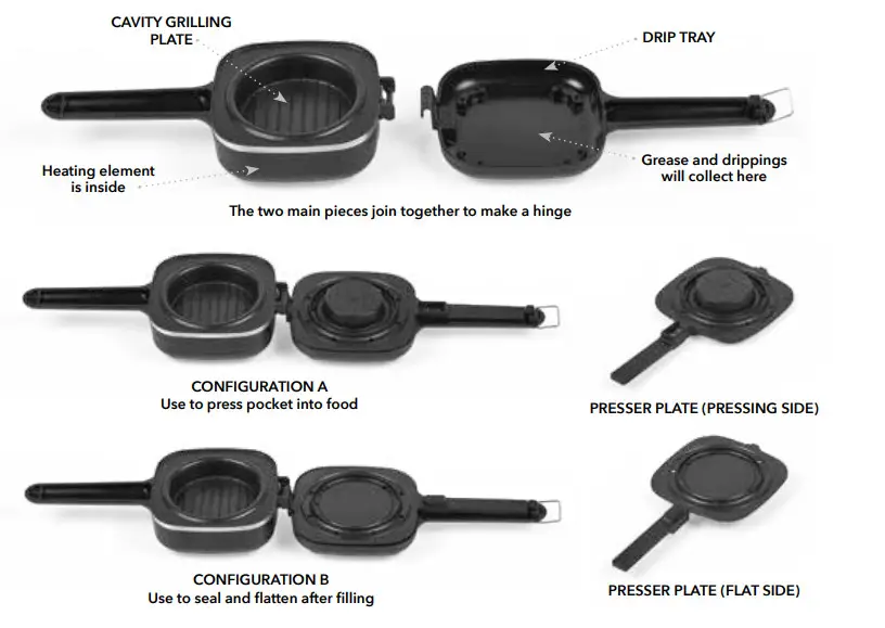PowerXL HRG 1105 Burger Express Grill - Figure 2