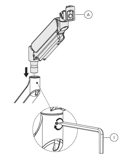 Neomounts DS70-450WH1 Monitor Desk Mount fig 5