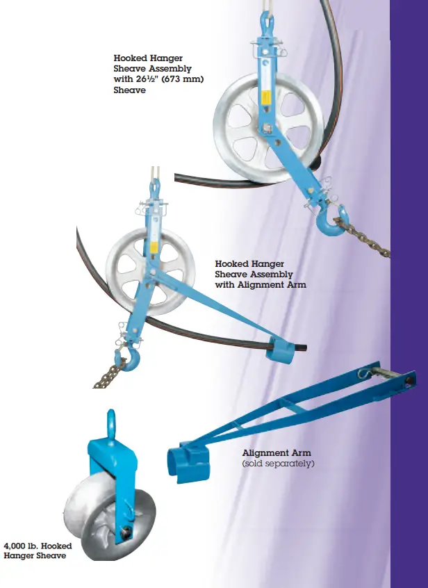 CONDUX 08042400 Hooked Hanger Sheaves - fig 1