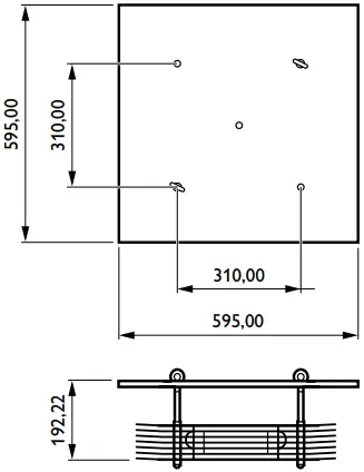 PHILIPS Disinfection Upper Air CM Ceiling Light C