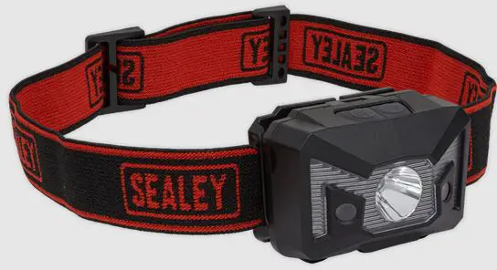 SEALEY-HT300R-3W-Cob-and-1W-SMD-LED-Rechargeable-Headlight-with-Sensor-product