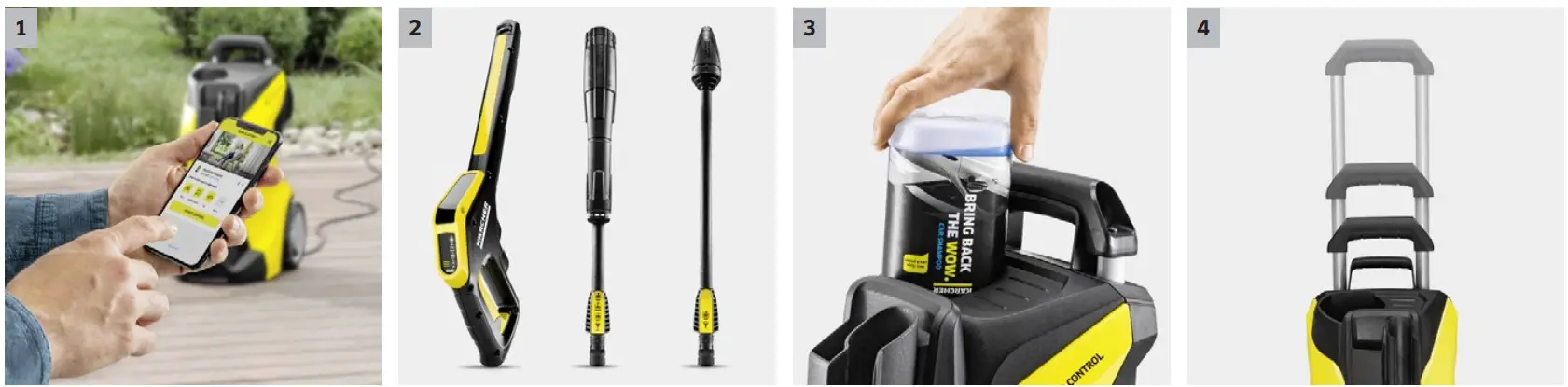 KARCHER 1.324-550.0 K 5 Power Control Pressure Washer -K 5 Power Control 1