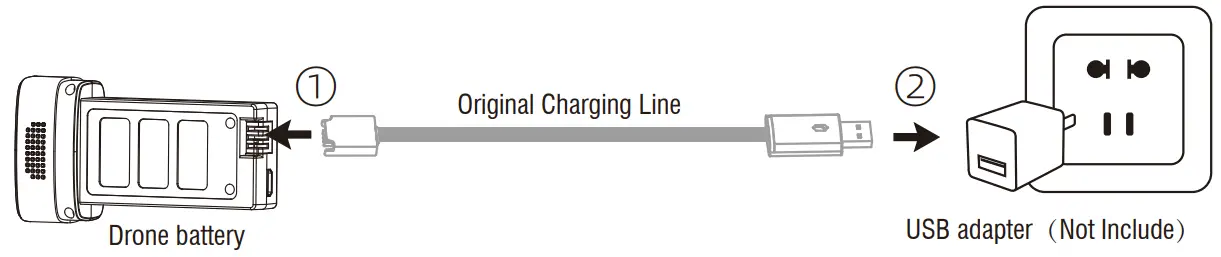 udiRC U59 RC Quadcopter Drone - Battery Charger