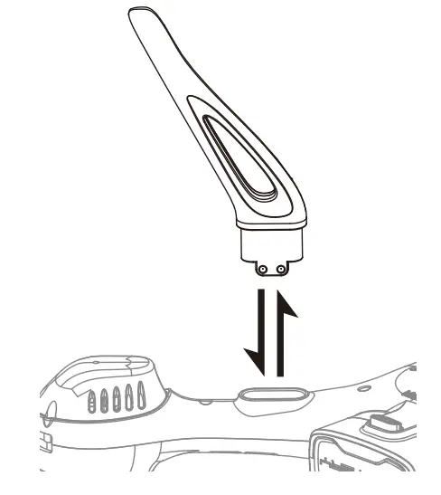 udiRC U59 RC Quadcopter Drone - Landing gear