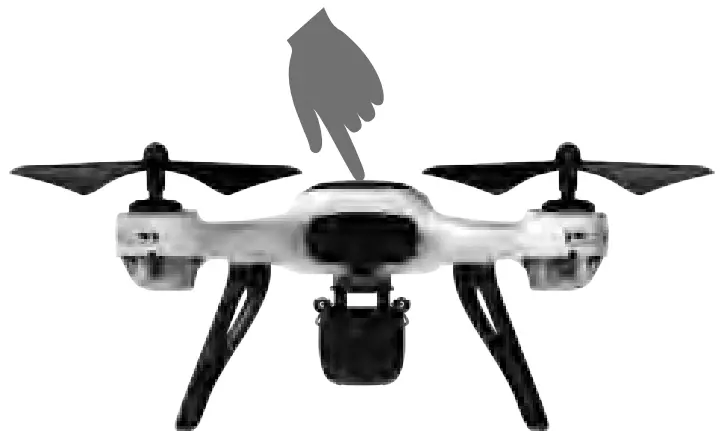 udiRC U59 RC Quadcopter Drone - horizontal correction