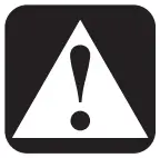 Warning icon