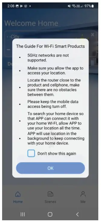 Rinnai NetHome Plus App fig 2