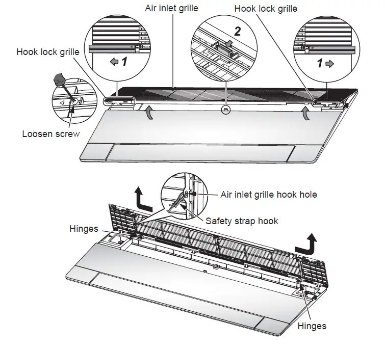 TOSHIBA RBC-UY32P-UL Carrier Ceiling Panel  fig (3)