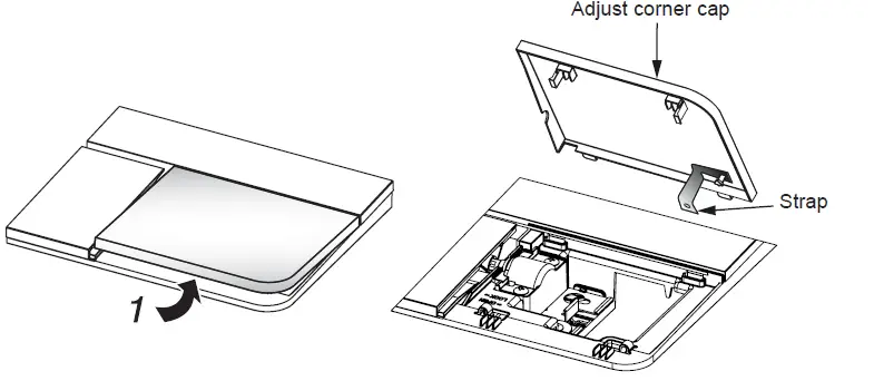 TOSHIBA RBC-UY32P-UL Carrier Ceiling Panel  fig (4)