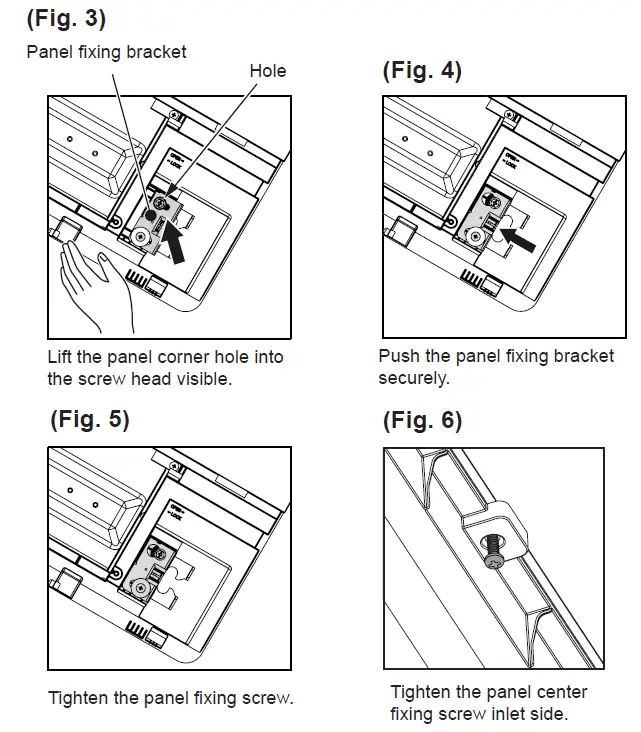 TOSHIBA RBC-UY32P-UL Carrier Ceiling Panel  fig (7)