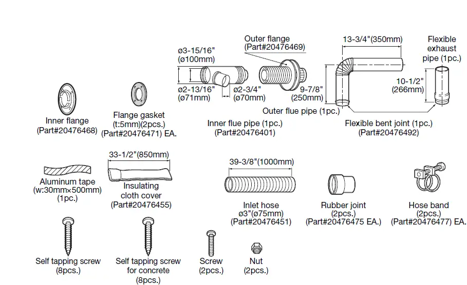 TOYOTOMI OM-180 Instantaneous Oil-Fired Water Heater-1