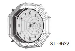 STI Ceiling Mounted Smoke Detector Guards - CLOCK BELL WIRE CAGES2