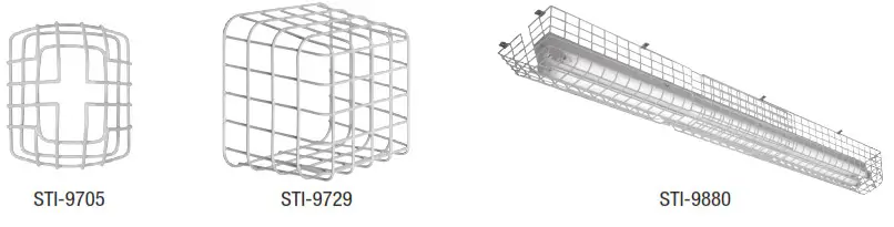 STI Ceiling Mounted Smoke Detector Guards - MISCELLANEOUS WIRE CAGES