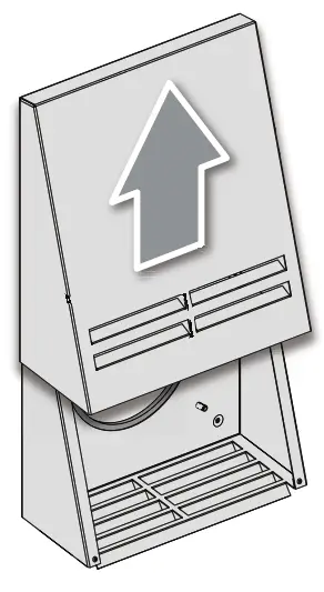 FLEXIT 116002 Roomie Accessories Singel Room Ventilator Hood - supplied