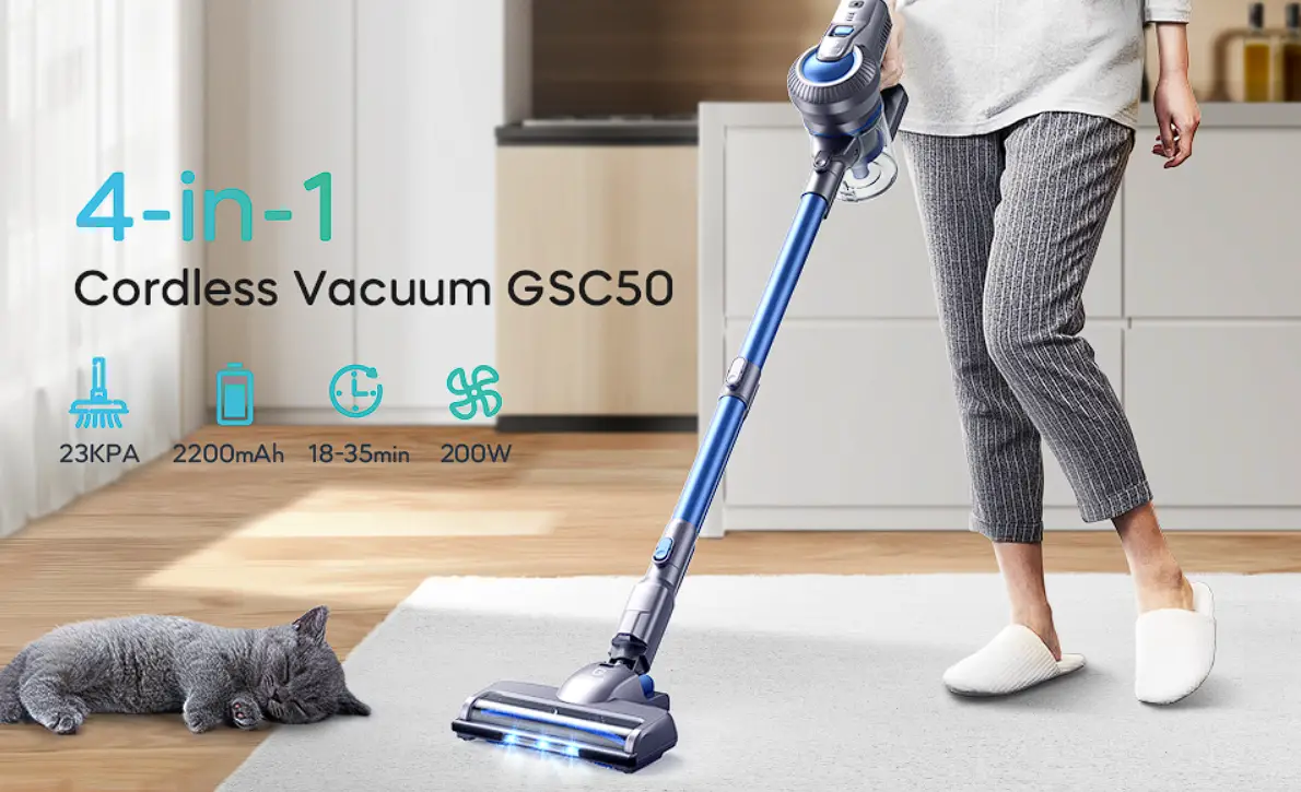 Greenote Gsc50 Cordless Vacuum Cleaner User Manual Greenote Gsc50 Cordless Vacuum Cleaner User Manual
